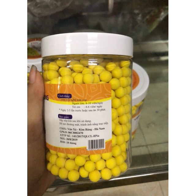 Viên nghệ mật ong trị đau dạ dày, mờ nám tàn nhang, trắng da | BigBuy360 - bigbuy360.vn