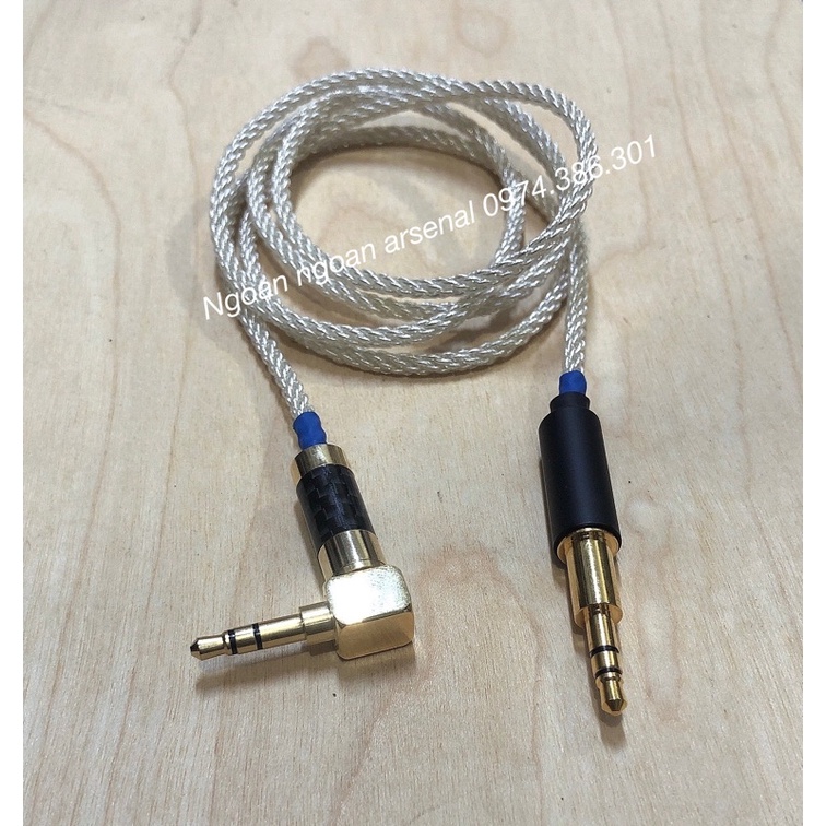 Dây 3,5 (3.5) 1 đầu thẳng- 1 đầu cong hàng cao cấp. Báo giá 1 sợi như ảnh.