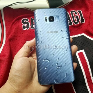 Tấm dán lưng Samsung S6, S6 Edge, S7, S7 Edge, S8, S8 Plus, S9, S9 Plus vân carbon