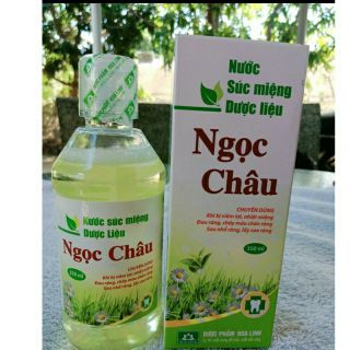 Nước súc miệng dược liệu Ngọc Châu 350ml