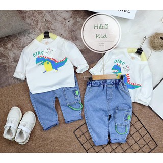 Set bộ mặc đi chơi cực sang chảnh cho bé
