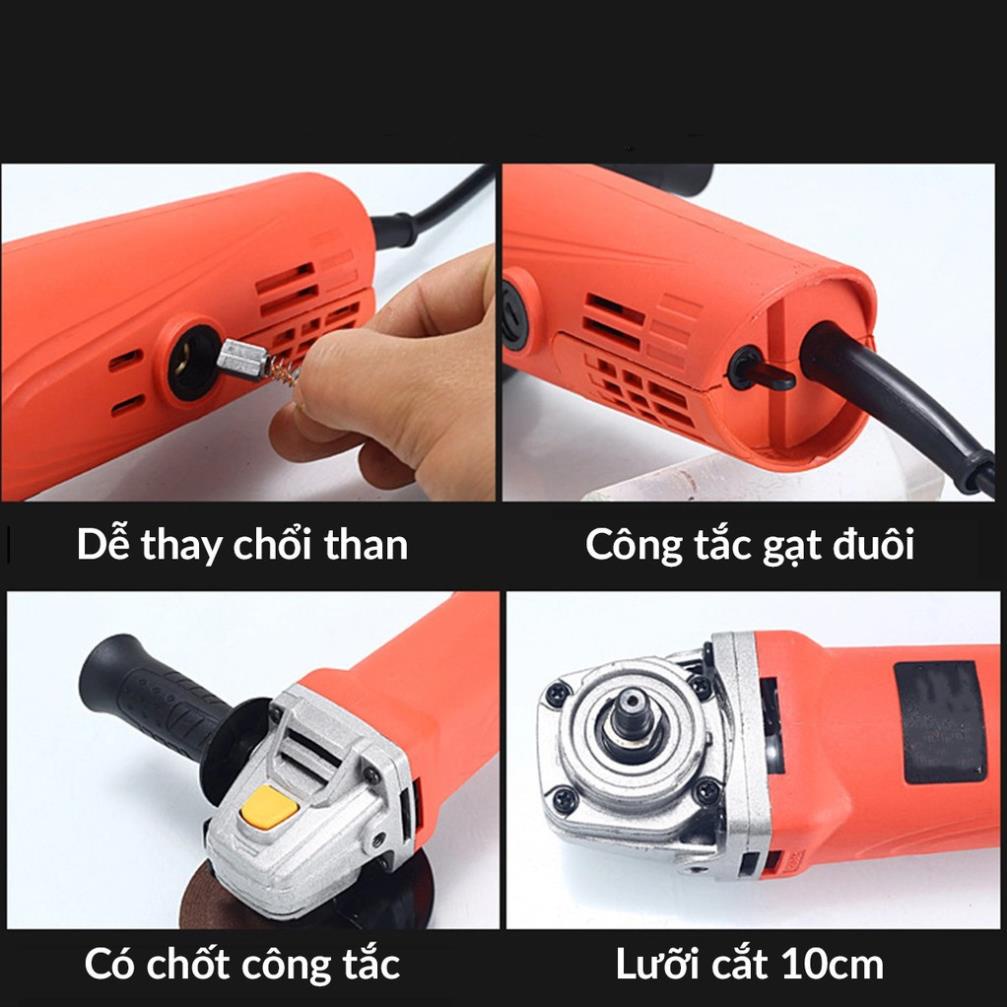 [Ảnh thật/Video -⚡️FREESHIP⚡️] Combo Máy Mài Aotuo + Lưỡi cưa xích Chain Saw - Máy cắt, Máy cưa cầm tay