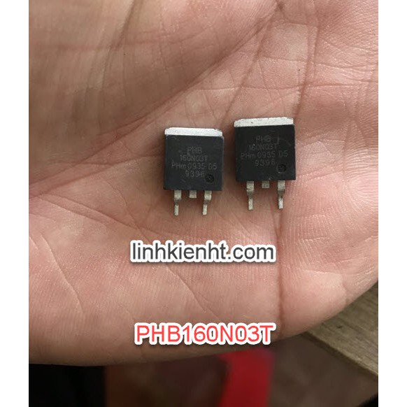 5 con MOSFET PHB160N03T 160N03 PHB160N03  CHÍNH HÃNG