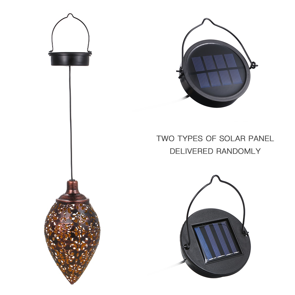 Dây Đèn LED Treo Trang Trí Sân Vườn Sử Dụng Năng Lượng Mặt Trời
