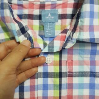 ÁO SƠ MI BABY GAP BÉ TRAI