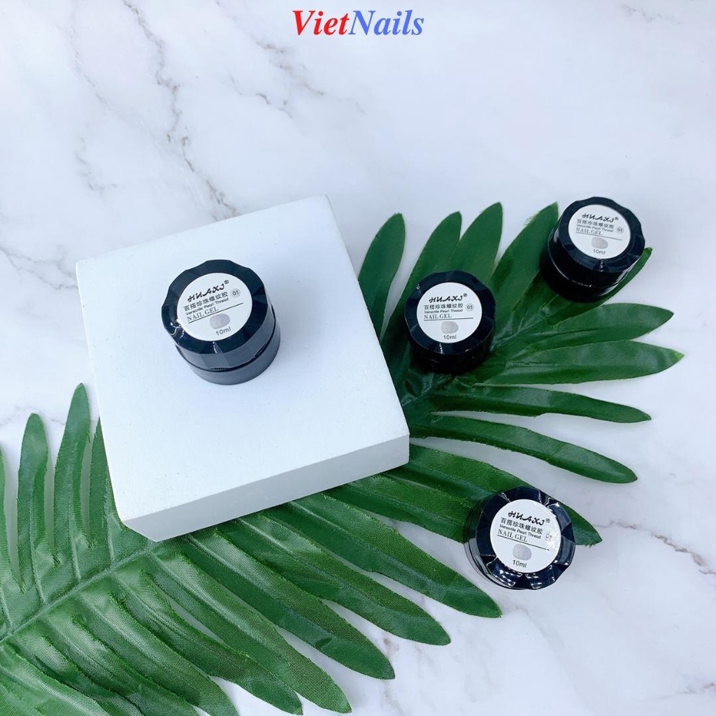 Gel Vẽ Huaxi Ánh Trai Nail - Trang Trí Móng Hũ 10ml