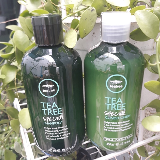 CẶP DẦU GỘI XẢ TRÀ XANH BẠC HÀ KHÁNG KHUẨN VÀ NGĂN NGỪA GÀU TEA TREE PAUL MITCHELL 300ml x2