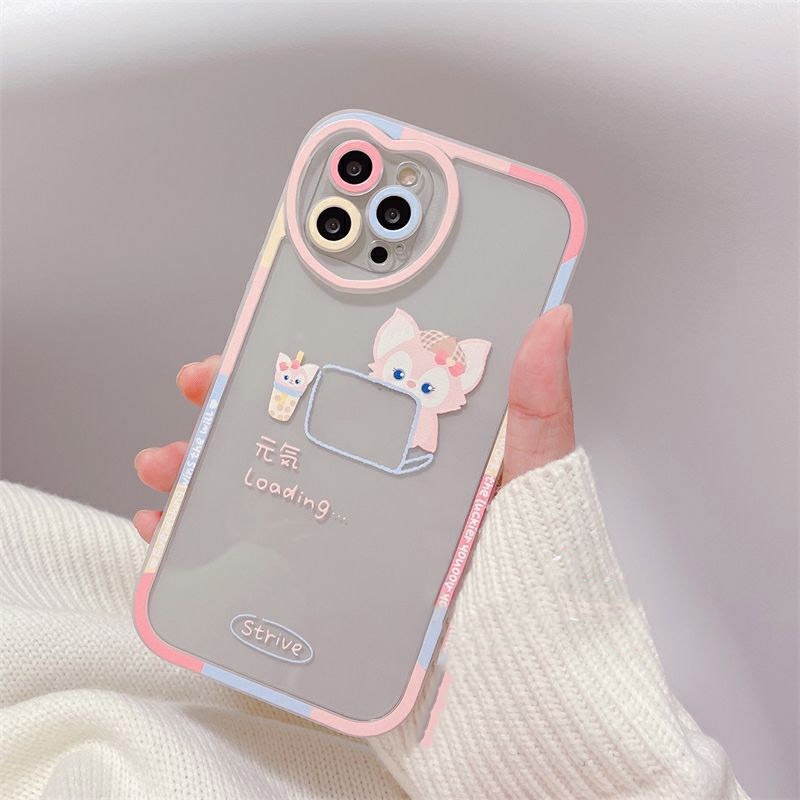 Ốp Điện Thoại Họa Tiết Hoạt Hình Dễ Thương Cho iPhone 12 13 11 Pro Max X Xs Max Xr 7 8 Plus jdj1