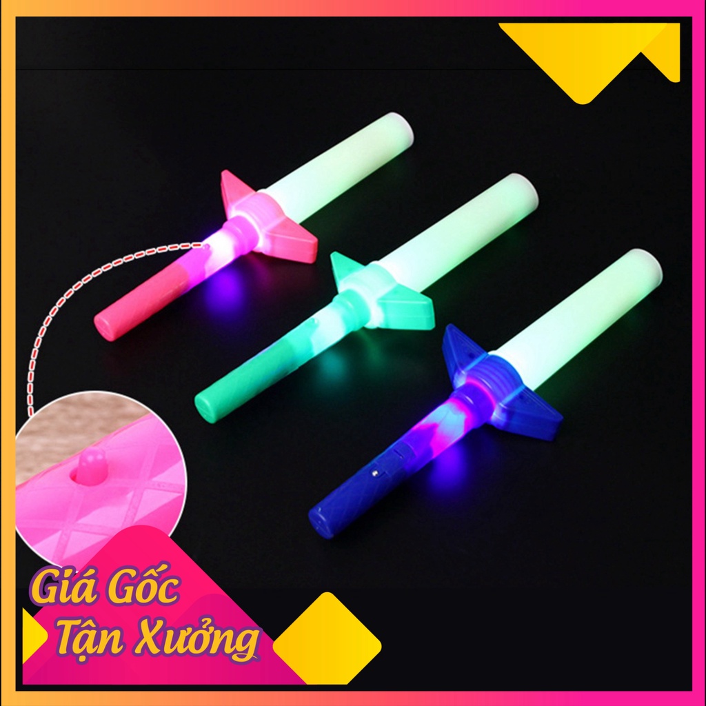 Thanh Kiếm công cụ giải trí 4 Đoạn Có đèn LED chiếu sáng chiếu sáng dành riêng cho Trẻ Em đã lắp pin