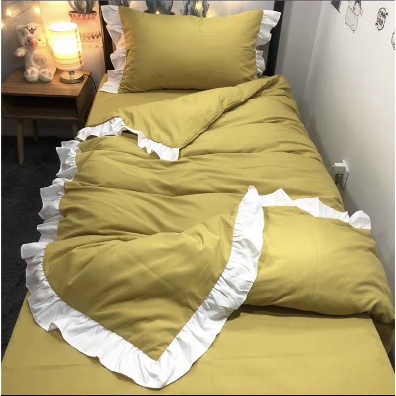 BỘ CHĂN GA GỐI COTTON TICI BÈO CÁCH ĐIỆU