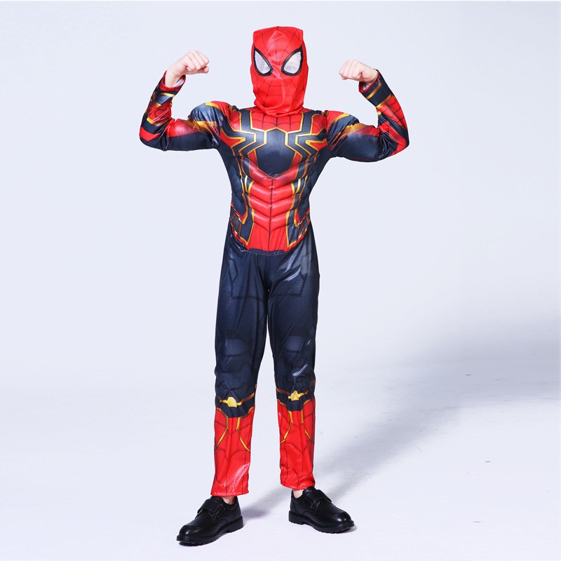 Bộ Đồ Hóa Trang Người Nhện Cơ Bắp Độc Đáo Cho Bé Dịp Halloween