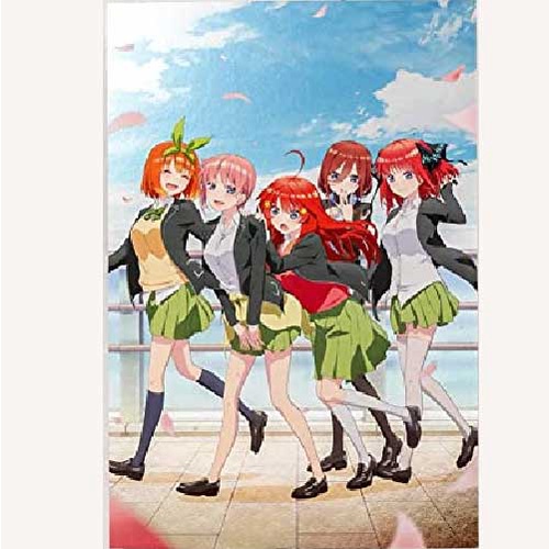Sách - Postcard Book Nhà Có 5 Nàng Dâu Cực Xinh Chính Hãng Từ Nhật - MM GO TOUBUN NO HANAYOME POSUTOKADOBUKKU