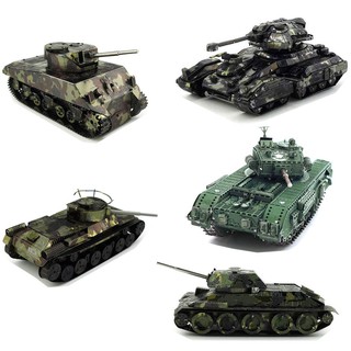 Mô hình thép 3D tự ráp xe tank