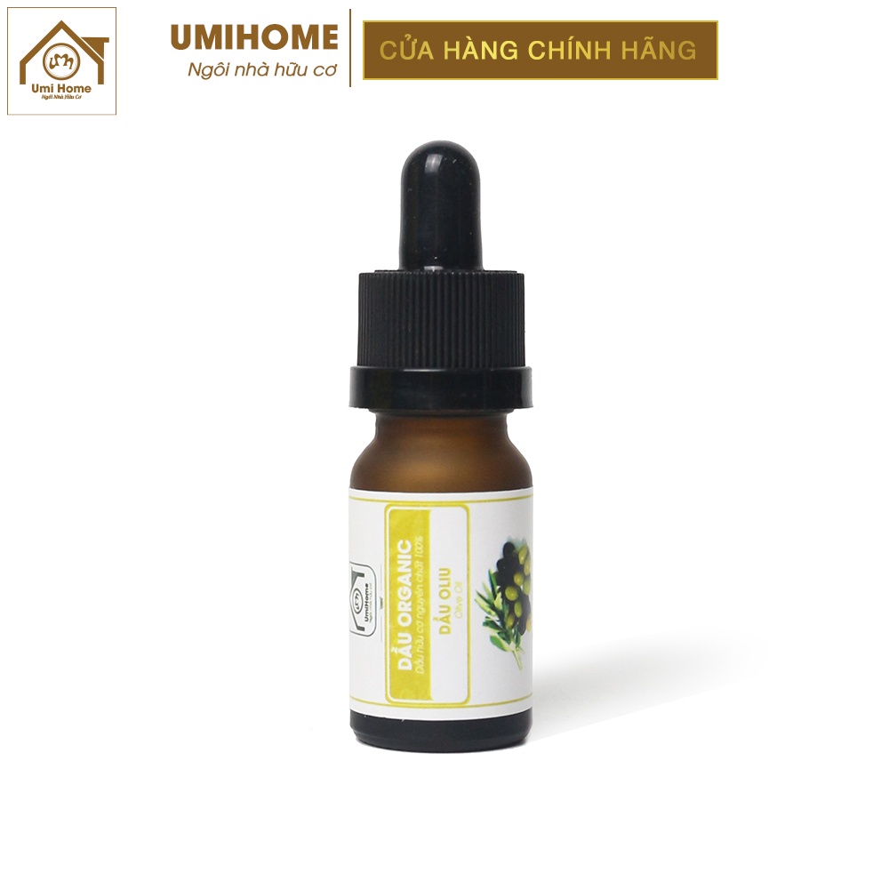 Dầu Oliu Extra dưỡng da và tóc hữu cơ UMIHOME nguyên chất | Olive oil 100% Organic 30ML