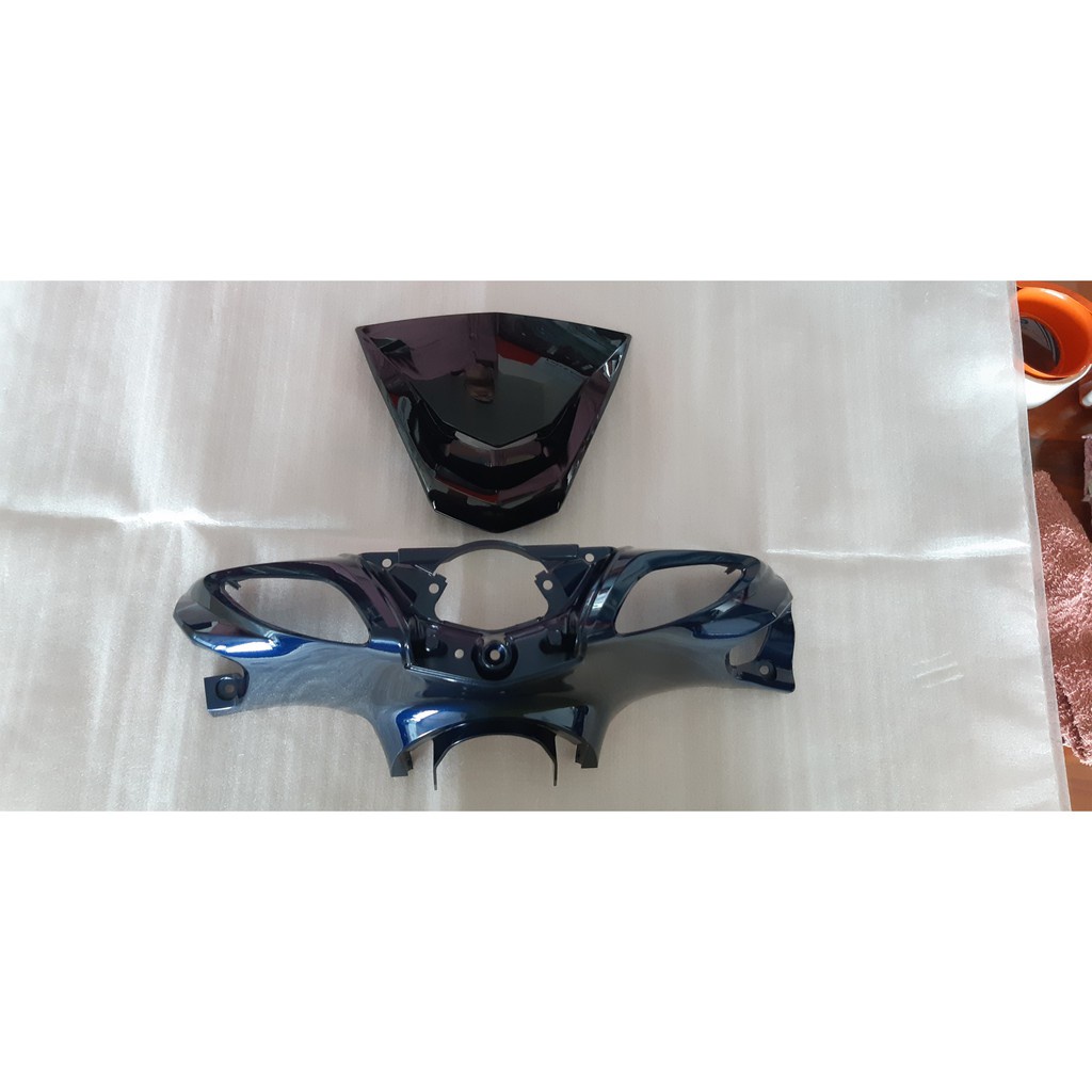 Ốp đầu trước Luvias xanh mực - đen