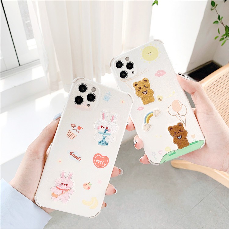 Ốp lưng iphone Lovely Good thêu viền chống va đập 5/5s/6/6plus/6s/6splus/7/7plus/8/8plus/x/xs/11/12/pro/max/plus/promax | BigBuy360 - bigbuy360.vn