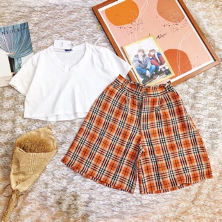 Quần đùi kẻ caro siêu hot - quần short