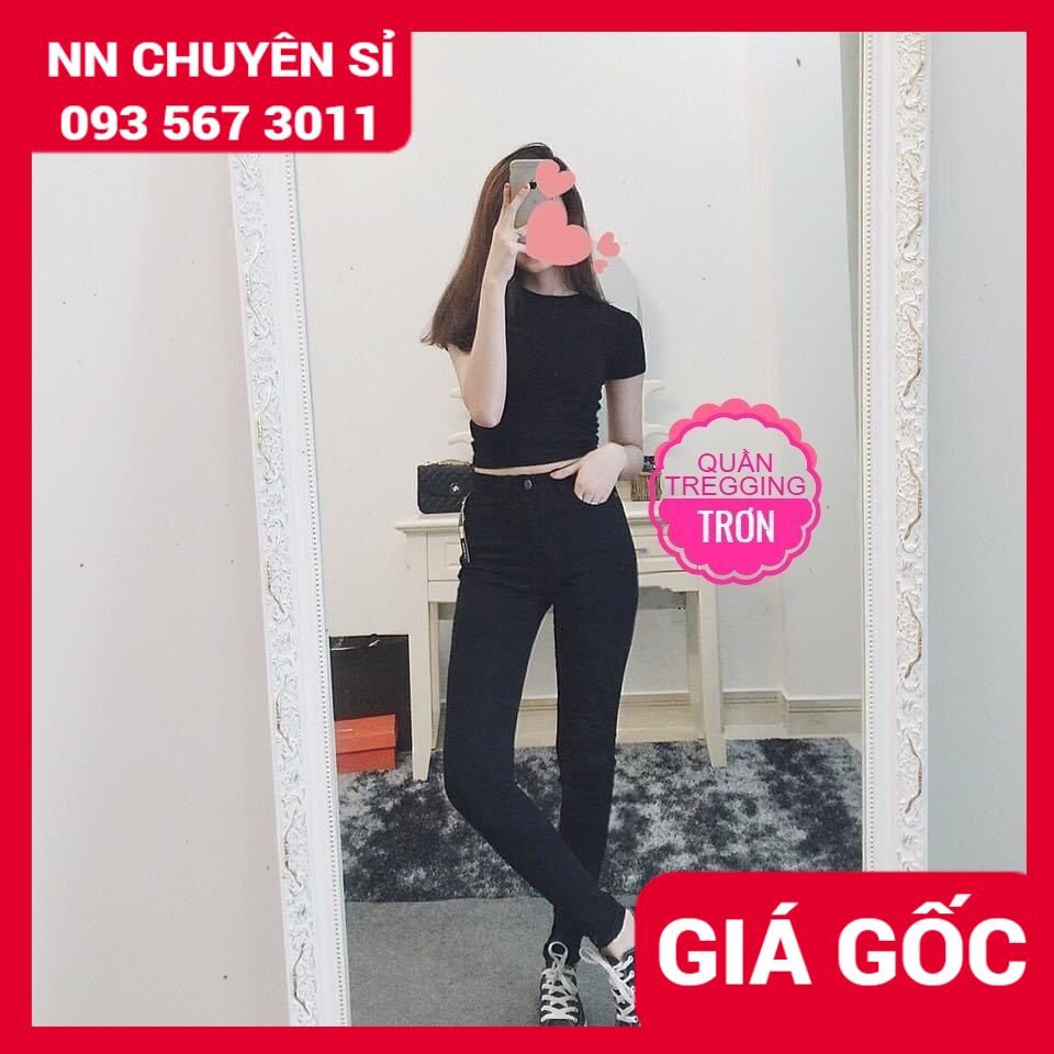 QUẦN TREGGING KAKI THUN MỀM CO GIÃN ĐẸP ⚡FREESHIP⚡ 100% ẢNH THẬT⚡ QUẦN SKINNY TRƠN ⚡ QUẦN NỮ CO GIÃN