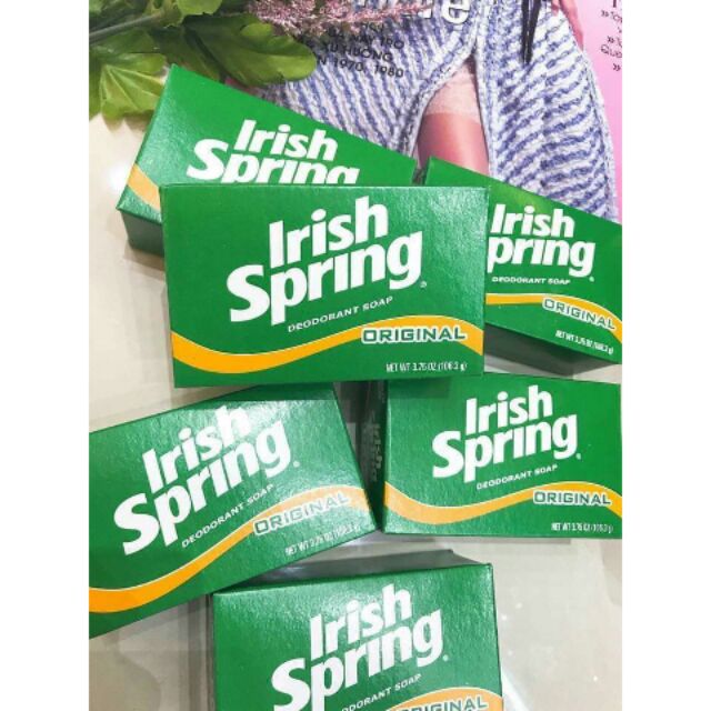 XÀ BÔNG CỤC IRISH SPRING HƯƠNG ORIGINAL USA LÀ MỘT TRONG NHỮNG SẢN PHẨM CỰC KÌ ƯA CHUỘNG TRONG VÀ NGOÀI NƯỚC RẤT TIỆN ĐÓ