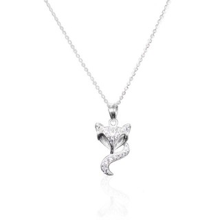 Dây chuyền bạc celie - dây hồ ly phong thủy d17
