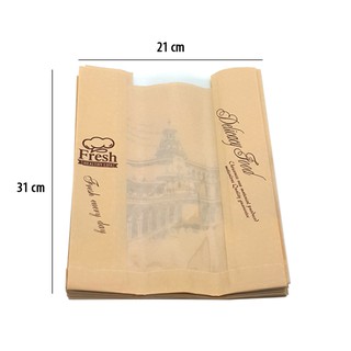 TÚI BÁNH MÌ HOA CÚC FRESH (TẬP 10 CHIẾC)