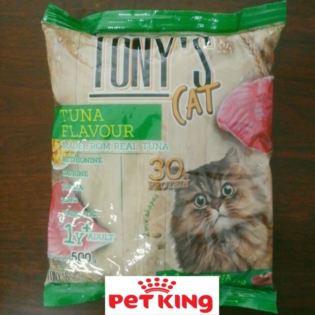 Thức Ăn TONY’S CAT 500gr vị Cá Ngừ cho Mèo Yêu