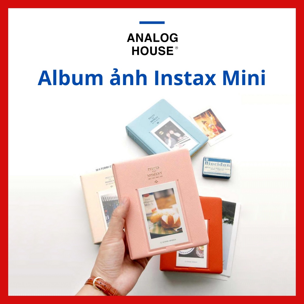 Album ảnh MINI INSTAX - Đựng ảnh Instax Polaroid 6x9 (65 ảnh)