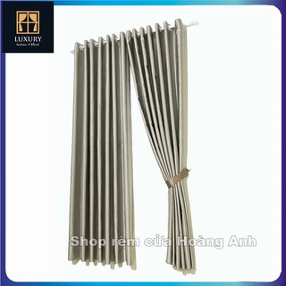Màn cửa may sẵn, ngang 2m chống nắng >90%, màu sắc kích thước tùy chọn, shop rèm cửa - màn cửa Hoàng Anh