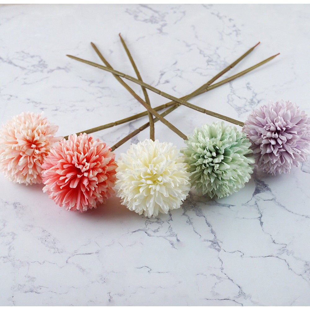 Hoa Bồ Công Anh Vải (29cm) - Hoa Giả