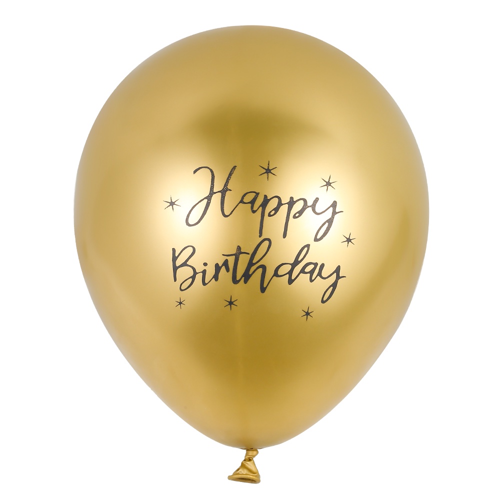 Bong Bóng Bơm Hơi Chữ Happy Birthday