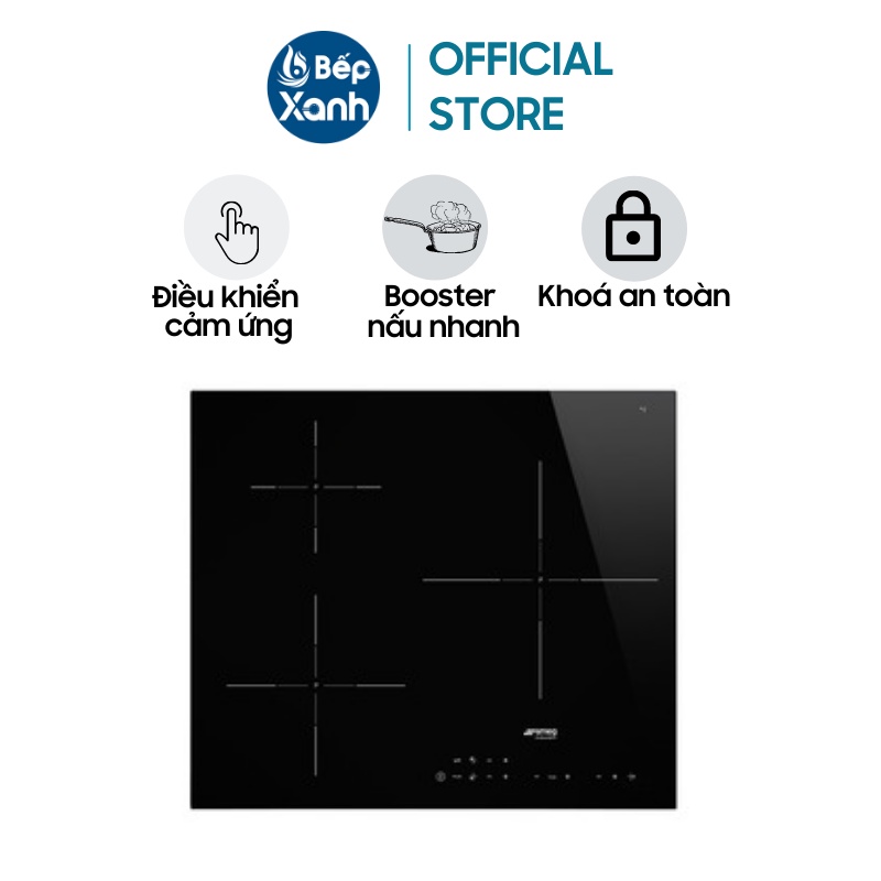 Bếp từ 3 vùng nấu Hafele SI5632D 536.64.091 - 14 mức công suất - Hàng chính hãng