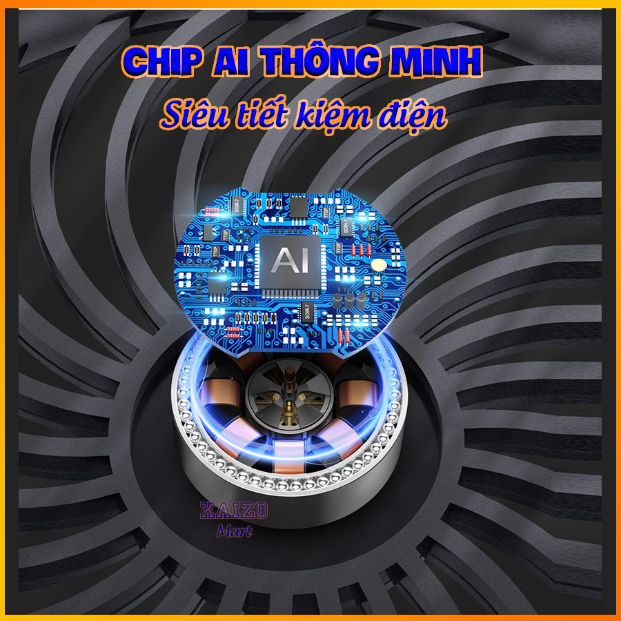 Quạt tích điện mini PIN ĐẾN 20H kẹp xoay 720 độ - BH 3 tháng - Mianz Store | BigBuy360 - bigbuy360.vn