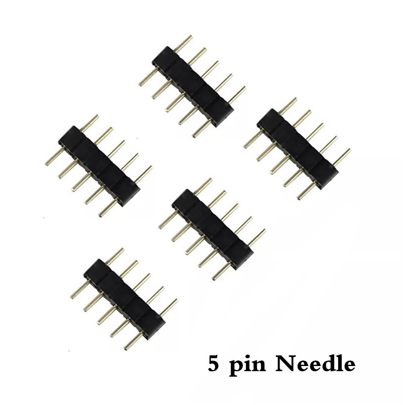 Set 10 / 50 Đầu Nối Đèn led 4pin 5pin 4 pin rgb / 5 pin rgbw Cho Dây Đèn led 3528 5050