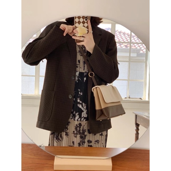 SẴN Túi Xách Nữ Da Mềm Đeo Vai Và Đeo Chéo Nữ Vintage