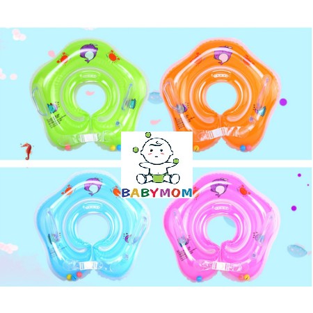 [Mã TOY2 giảm 10% đơn 50K] PHAO BƠI ĐỠ CỔ TẬP BƠI CHỐNG LẬT AN TOÀN CHO BÉ