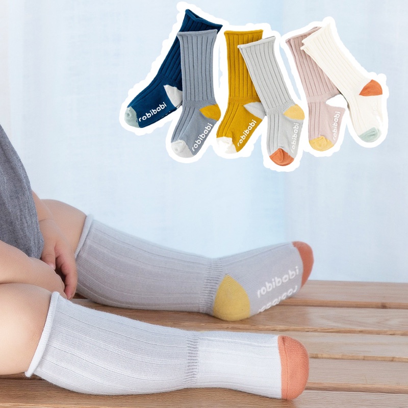 Tất cotton chống trượt xinh xắn cho bé 1-3 tuổi