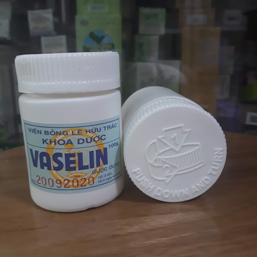 Kem nẻ Vaseline 100g Viện Bỏng Quốc Gia Lê Hữu Trác