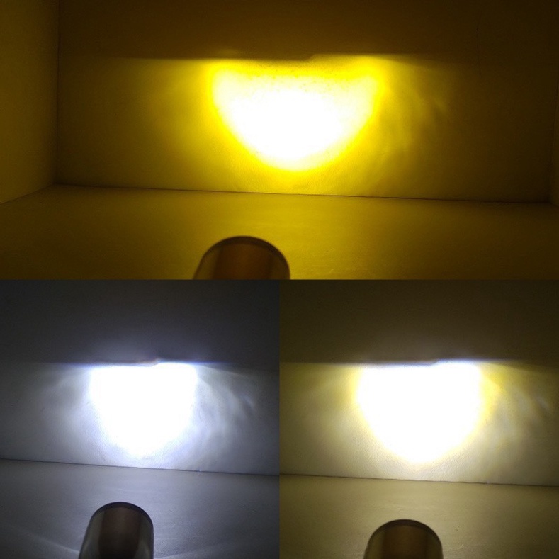 LED BI CẦU Y6 CHÂN H4 - 3 CHẾ ĐỘ COS CÓ CHỤP CHẮN SÁNG GẮN OTO - XE MÁY ( CLIP TEST ) LƯU Ý GIÁ 1 CHIẾC Ảnh thật Sp