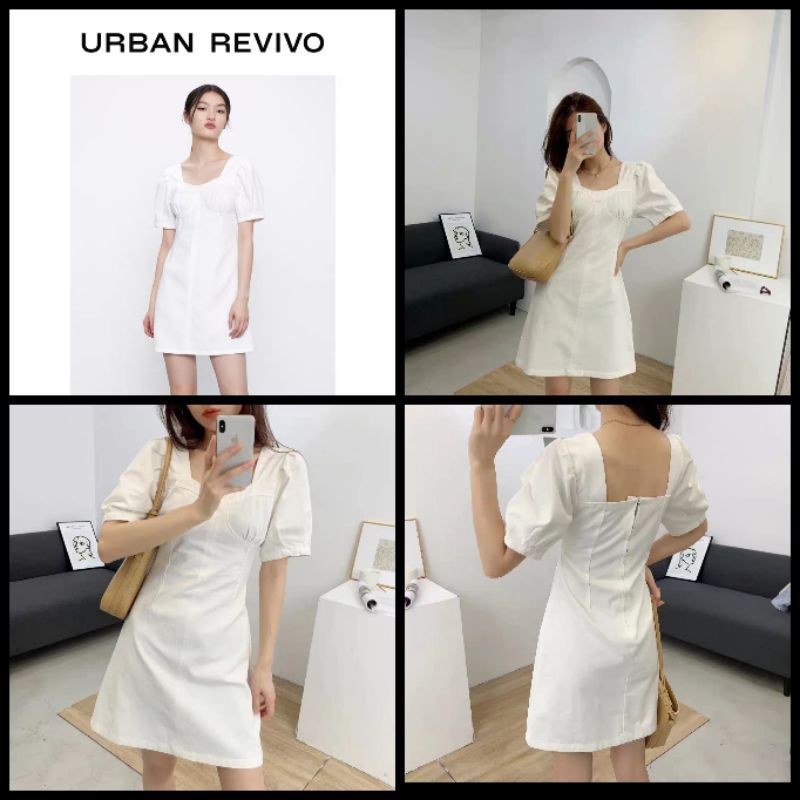 [CÓ SẴN] ĐẦM JEAN TRẮNG URBAN AUTH TUỒN