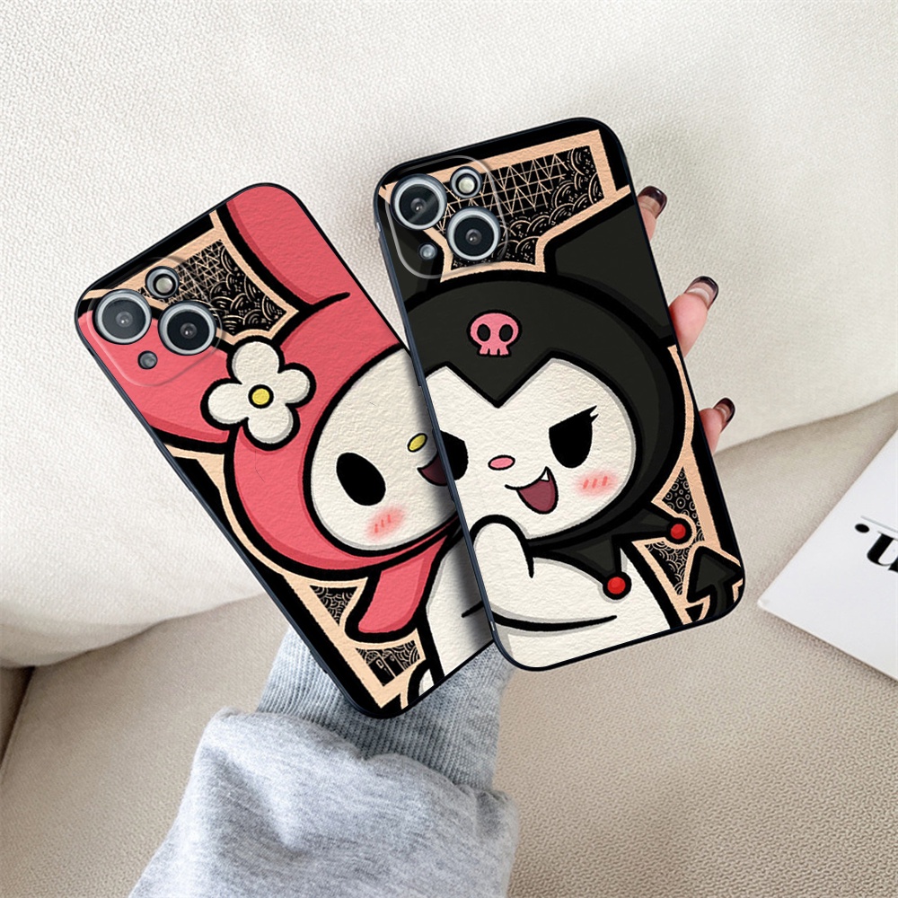 SANRIO Ốp Điện Thoại Tpu Mềm Chống Sốc In Hoạt Hình Cho iPhone 11 12 13 pro max XS X XR XSMax 7 8 6 6s plus SE 2020