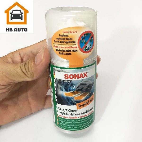 Chất khử mùi làm sạch điều hòa dạng hơi Sonax A/C Cleaner 100ml 323500