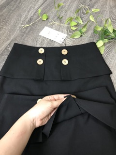 [Bán sỉ] - Combo 5 chân váy cúc gỗ VNXK