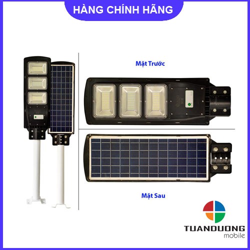 Đèn Năng Lượng Mặt Trời AUQ Solar Light. Công suất 40W 1 Thể