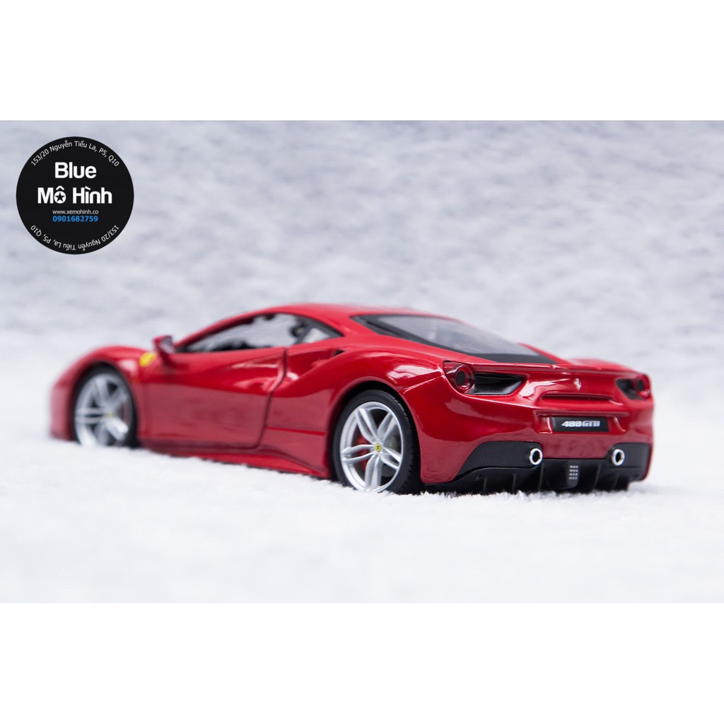 Blue mô hình | Xe mô hình Ferrari 488 GTB Bburago 1:24