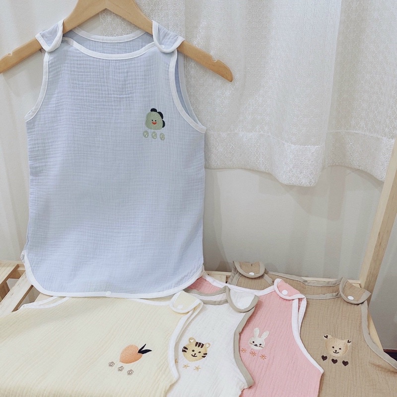 Túi Ngủ Xô Thêu Hình Monona