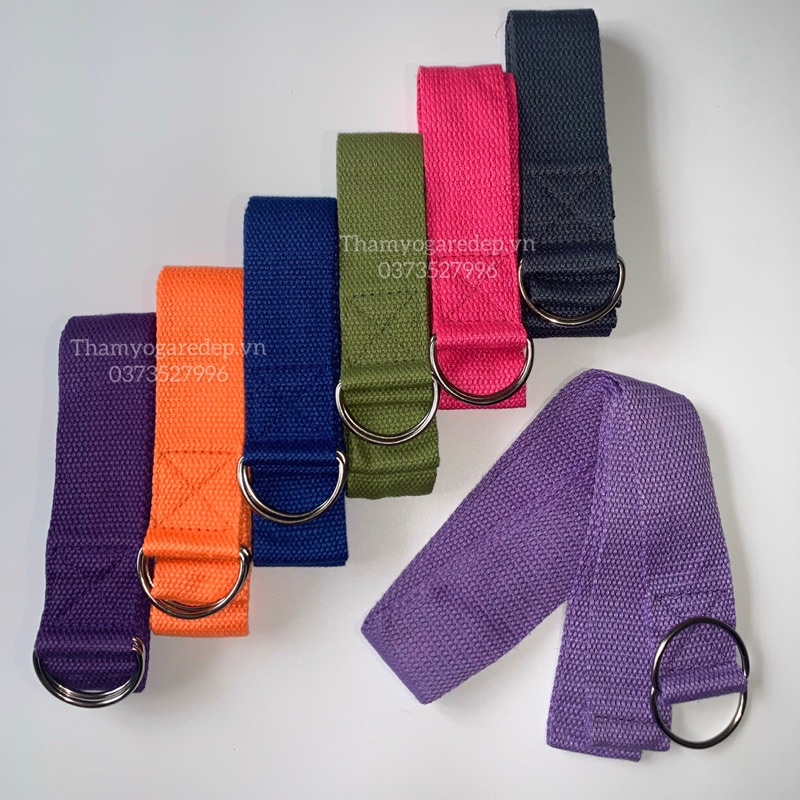 DÂY TẬP YOGA COTTON DÀI 1.83M (LOẠI 1)