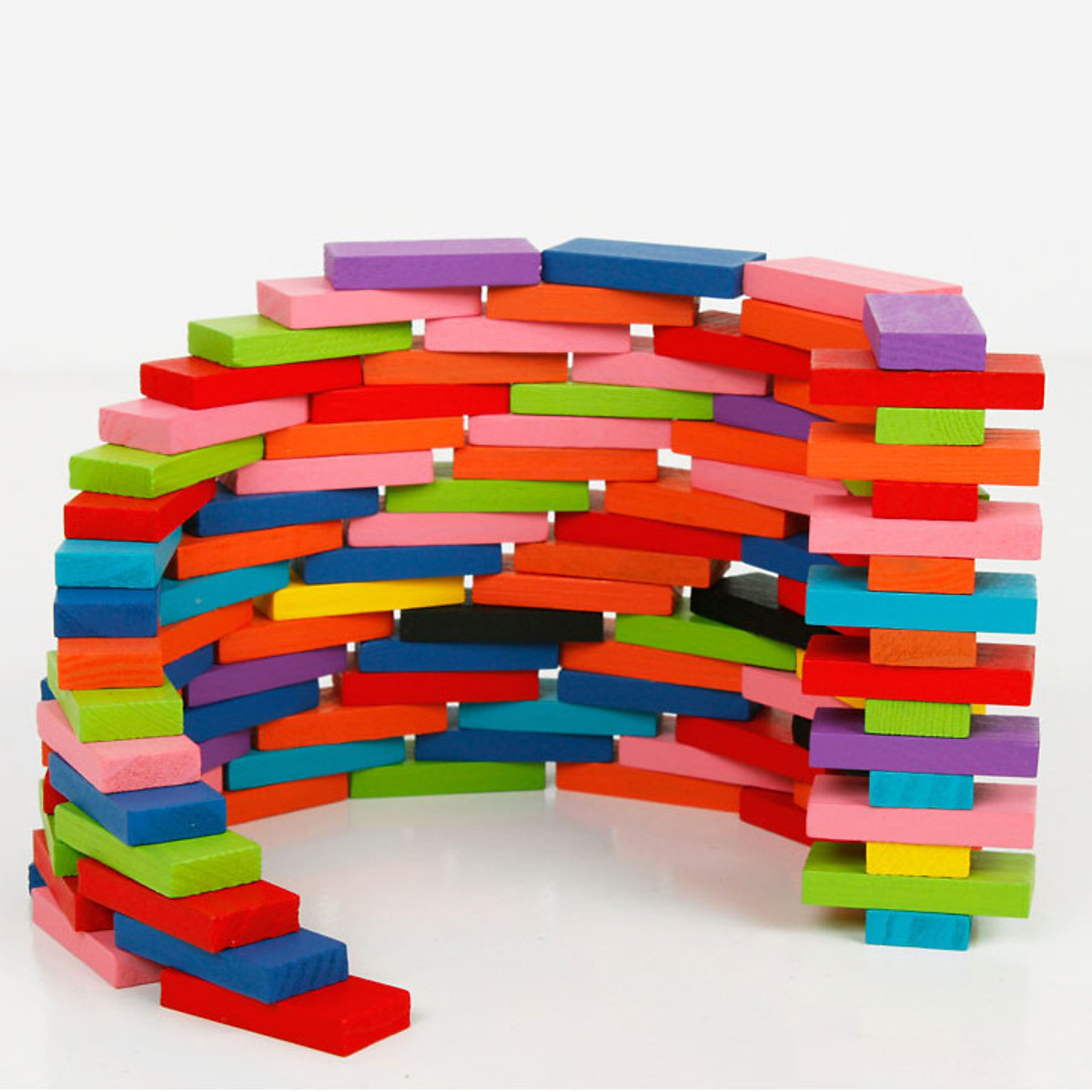 Mua Ngay Bộ 120 miếng ghép Domino chất liệu gỗ đồ chơi giáo dục Giúp Trẻ Phát Triển