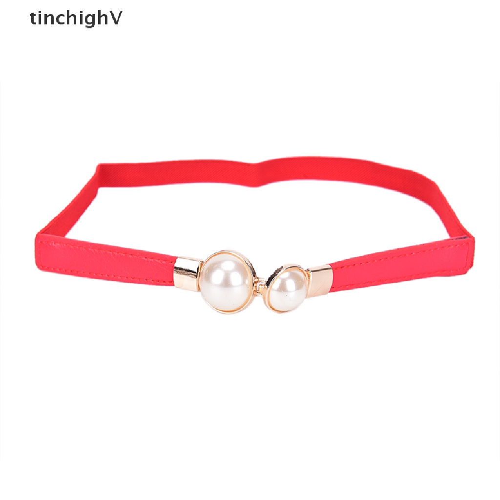 Thắt Lưng Co Giãn Đính Trai Thời Trang Dành Cho Nữ