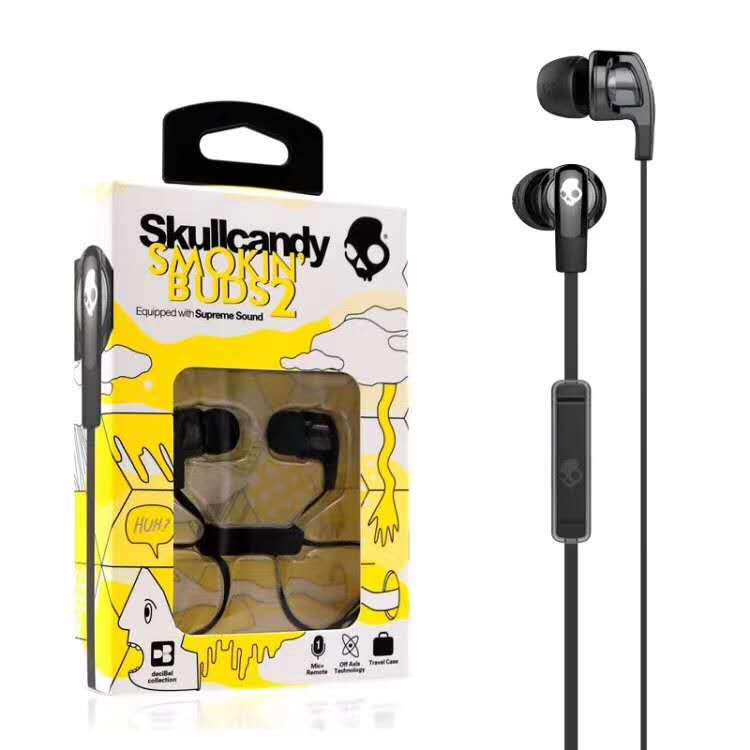 Tai Nghe Nhét Tai Skullcandy Bud2 Chống Ồn Tích Hợp Mic Thoại Cao Cấp