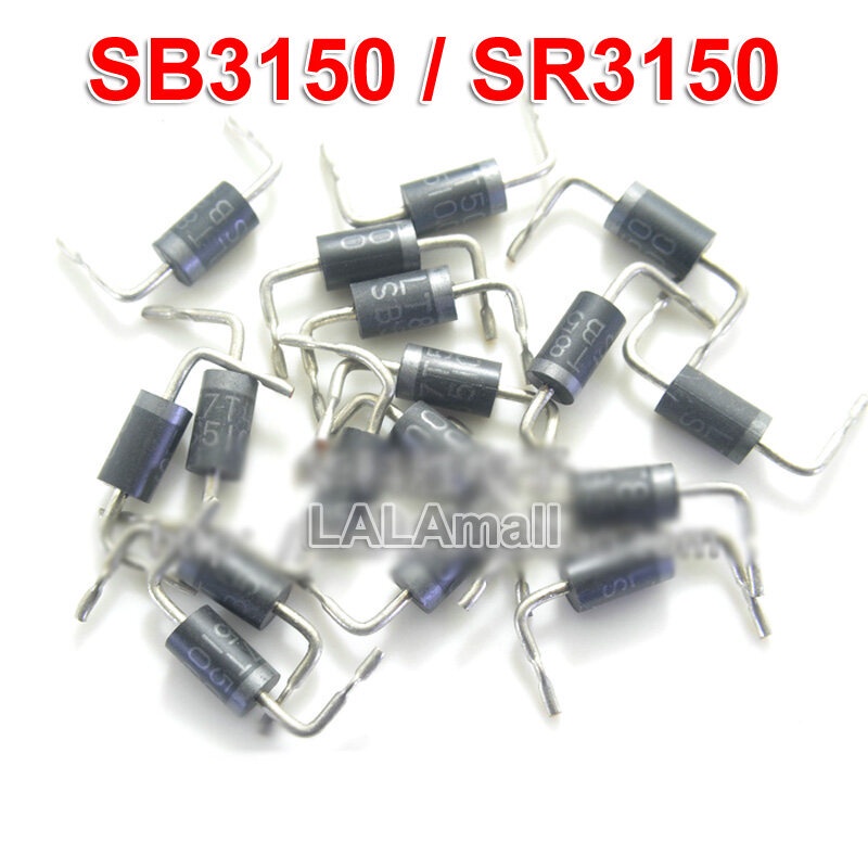 Set 20 Điốt Chỉnh Lưu sb3150 = sr3150 sr315 sb315 Hb3150 3a / 150v Chuyên Dụng